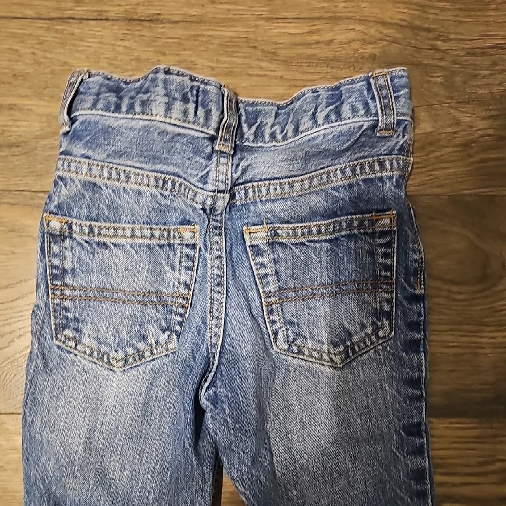 OshKosh B'gosh Light Blue Kids  Jeans Toddler 4t Boy Girl Adjustable Straight
